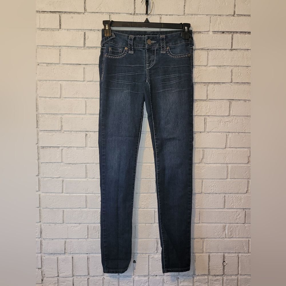 Maurices Dark Wash Skinny Jeans - Size XS